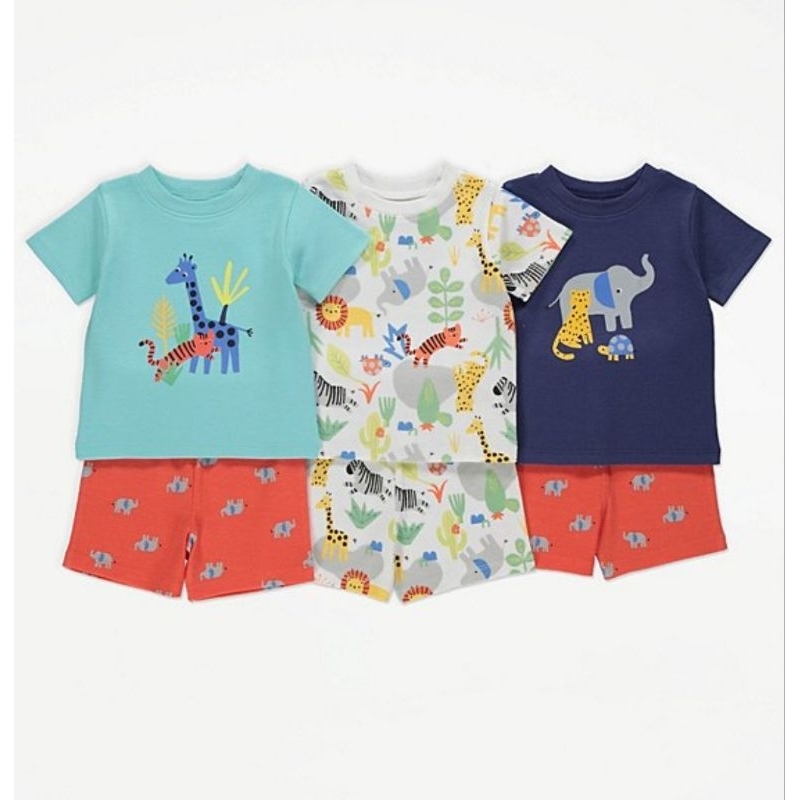 Set bộ sơ sinh Geo.rge A.uth lẻ size cho bé trai từ 3-6m đến 12-18m