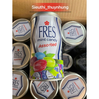 Kẹo Trái Cây Bạc Hà Fres Assorted Mint Candy (Lon 135g)