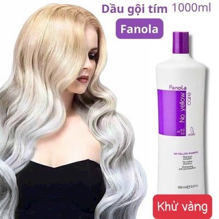 Dầu Gội Tím Khử Vàng FANOLA 1000ml [Hàng Chính Hãng]