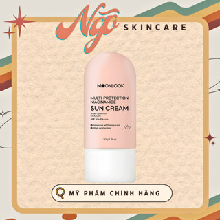 Kem Chống Nắng Dưỡng Trắng Moonlook Multi Protection Niacinamide Sun Cream SPF 50+ - 50g