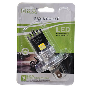 Bóng pha đèn xe máy H4 Led B6 BMA ( CHÚ Ý: GIÁ 1 BÓNG )