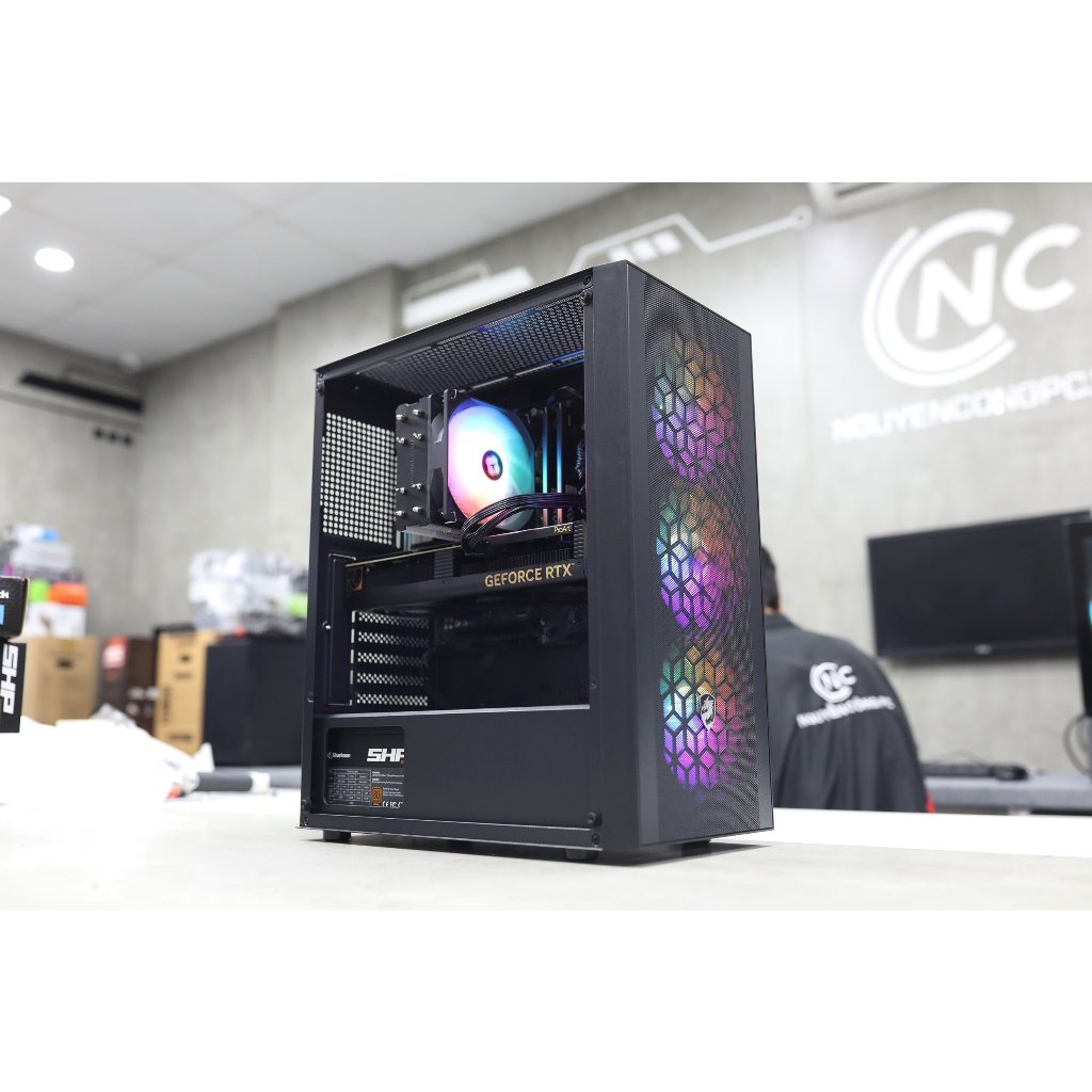 Bộ máy tính PC mới nhất thế hệ 13 gaming i5 13400f / 12400F + RTX 4060 ram 16GB chiến mọi game - Bảo hành 36 Tháng