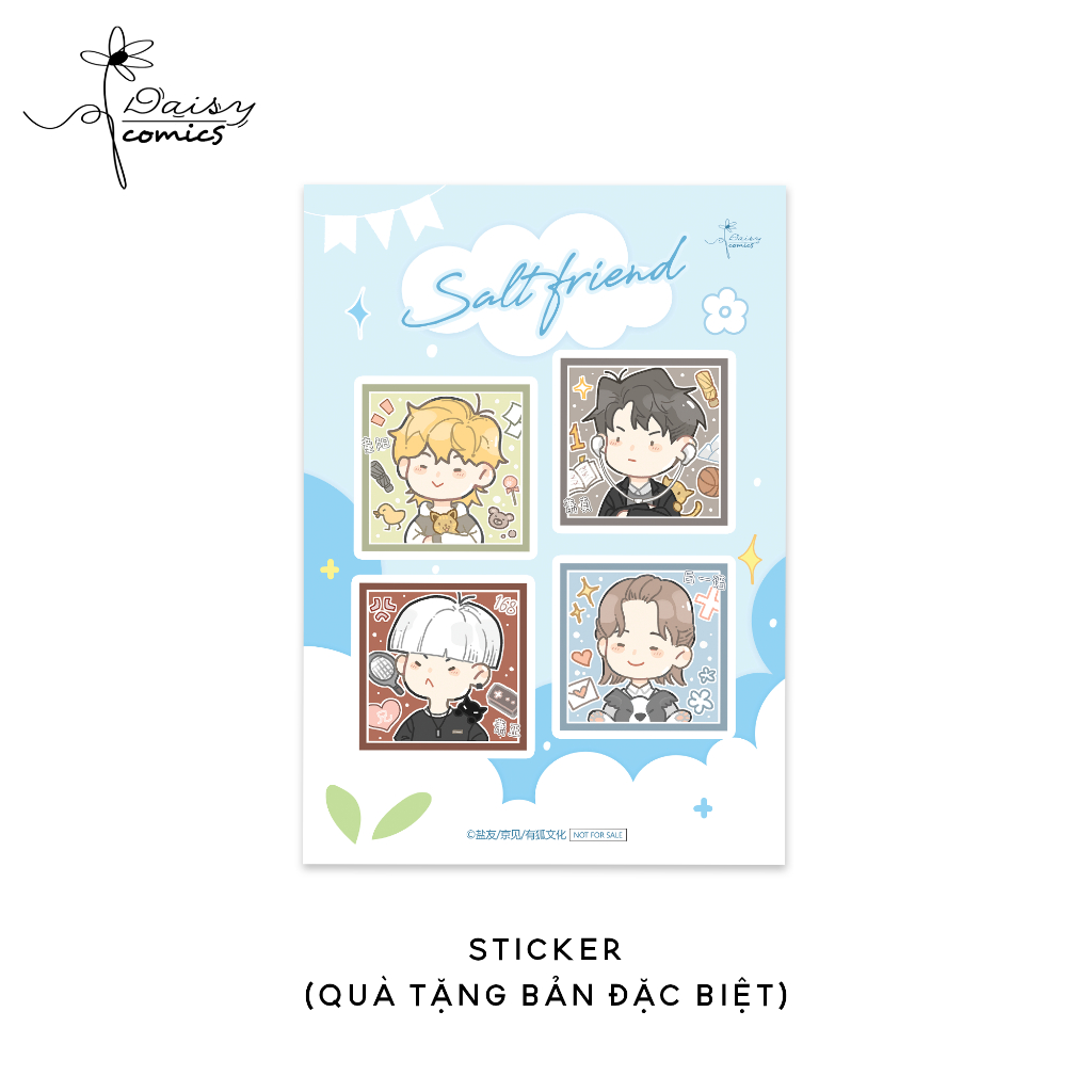 Sách - Salt Friend Tập 1 2 3 - Truyện tranh màu