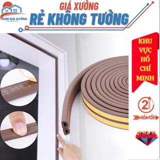  Ron Chặn Cửa Che Khe Hở Chống Ồn-Dán Khung Cửa Sợi Đơn Chặn Nước,Cách Âm,Chống Thoát Nhiệt Tiện Lợi