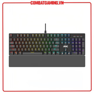 Bàn Phím Cơ Gaming AOC GK500 RGB Hàng Chính Hãng