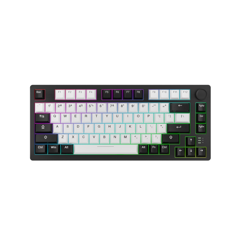 Bàn phím cơ Dareu EK75 PRO - BLACK GOLDEN Firely/Dream Switch RGB -Chính hãng