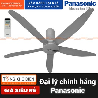 Quạt trần 5 cánh Panasonic F-60TAN, Cảm biến nhiệt độ Econavi