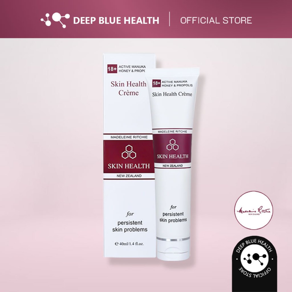 Kem Mật Ong Manuka Madeleine Ritchie 18+ Active Manuka Honey & Propolis Skin Health Crème 40ml