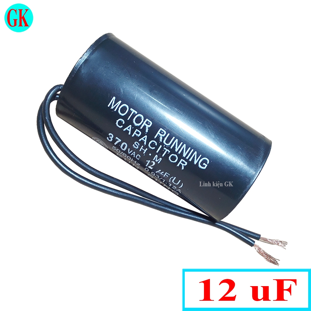 Tụ máy bơm 12uF 370Vac Eun Sung [G7-T3-05]