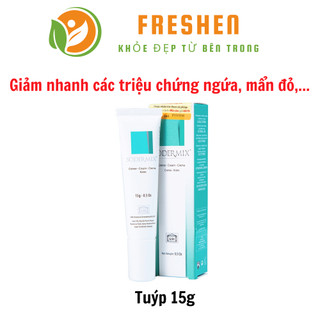 Sodermix Cream 15g - Dùng cho sẹo lồi, sẹo phì đại, chàm Sodemix