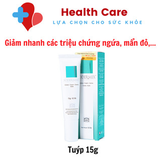 Sodermix Cream 15g Dùng cho sẹo lồi, sẹo phì đại, chàm Sodemix