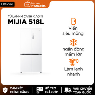 Tủ lạnh siêu mỏng Xiaomi Mijia 518L có ngăn đông mềm