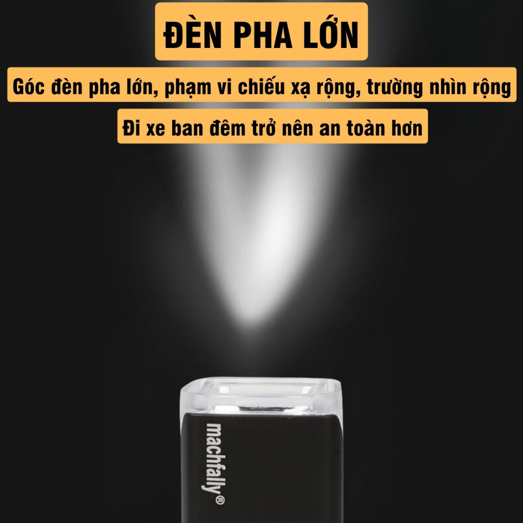 Đèn Xe Đạp PEDAN Đèn Led Xe Đạp Nhiều Chế Độ Sáng Chống Nước, Đèn Xe Đạp Siêu Sáng Có Sạc USB Tiện Lợi