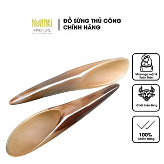 Cạo gió sừng kích thước 16cm - 30cm dụng cụ massage toàn thân giúp giảm căng thẳng mệt mỏi