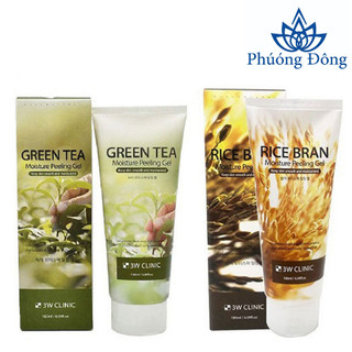 (Mẫu mới) Gel Tẩy Tế Bào Chết 3W Clinic Moisture Peeling Gel 180ml