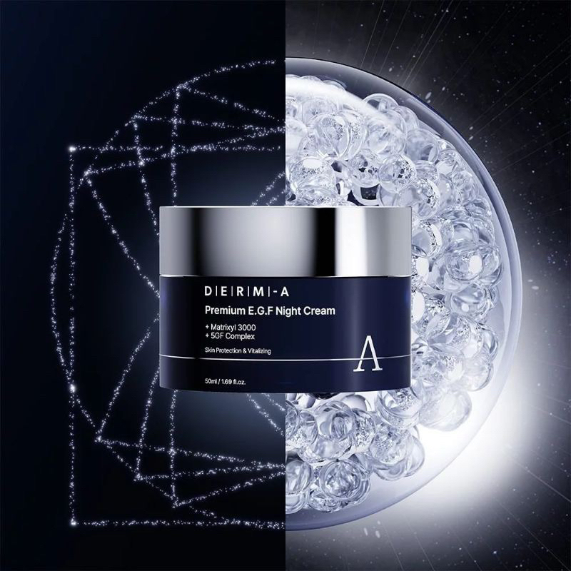 Kem đêm chống già cao cấp DERM-A Premium E.G.F Night Cream