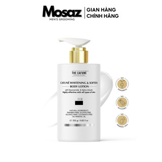 Kem Body Dưỡng Trắng Da The Cafuné dạng lotion, thẩm thấu nhanh, không nhờn rít dưỡng thể 250g