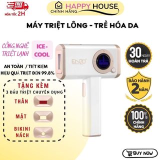 Máy triệt lông enzo-8583l cao cấp từ thương hiệu italy trẻ hóa da ,nâng cơ,tăng cường độ ẩm chăm sóc da