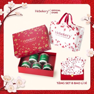 Hộp quà tết giáp thìn hebekery - the box of blooms - quà tết cao cấp - quà tặng tết xuân giáp thìn