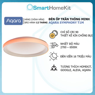 Đèn ốp trần aqara symphony ceiling light t1m with rgb – bản quốc tế
