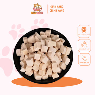 500Gram Ức gà, gà sấy khô cho mèo , chó LOẠI 1, snack thưởng, thức ăn sấy khô cho mèo