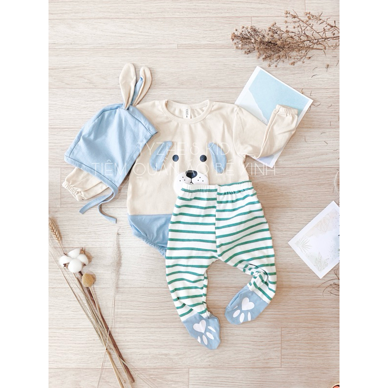 set body 3 chi tiết cho bé
