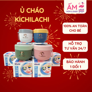 Bình ủ cháo giữ nhiệt kichilachi nhật bản cao cấp cặp lồng đựng cháo ấm baby hộp cháo giữ nhiệt cho bé dung tích 600 ml