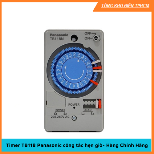 Timer TB118 Panasonic công tắc hẹn giờ- Hàng Chính Hãng