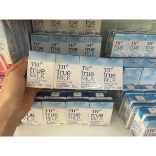 Thùng 48 hộp sữa tươi tiệt trùng có đường TH True Milk 180ml . 110ml(180ml, 110ml x 48)