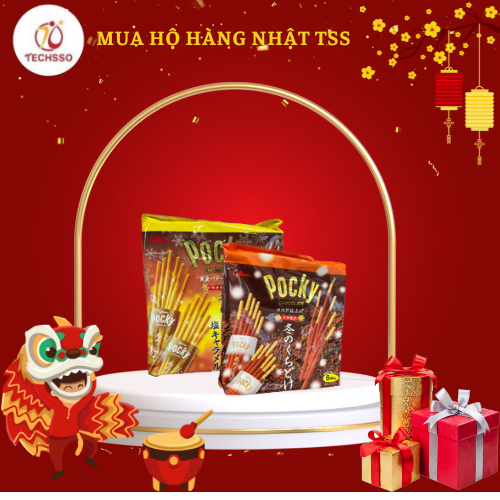 Bánh Que GLICO POCKY Nhật Bản ( 6,8 Túi Nhỏ )