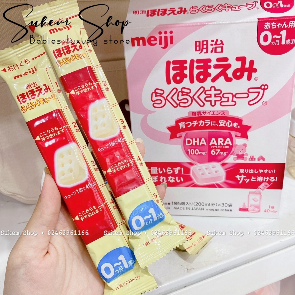 (TÁCH LẺ) Sữa Meji thanh số 0-1 cho bé