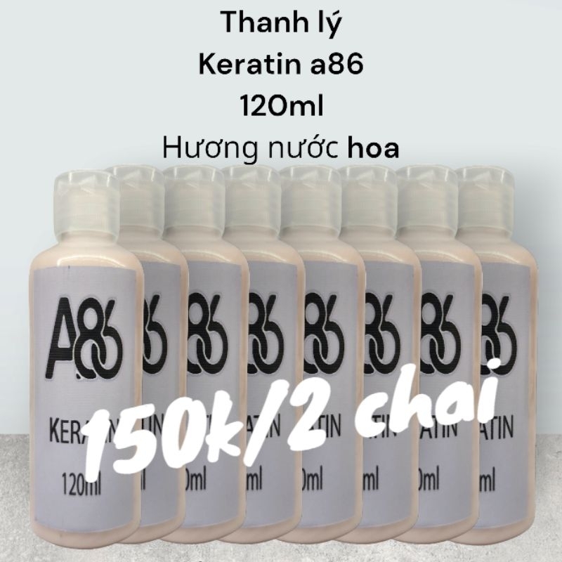keratin a86 (thanh lý 150k/2 chai)