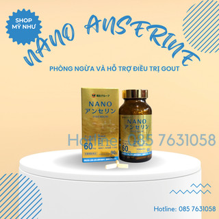 Viên uống phòng ngừa và hỗ trợ điều trị gout nhật bản chính hãng -nano anserine
