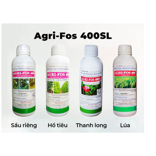 AGRI FOS 400 bình 1 lít  - AGRIFOS Thuốc đặc trị nấm bệnh bằng cơ chế kích kháng tự động