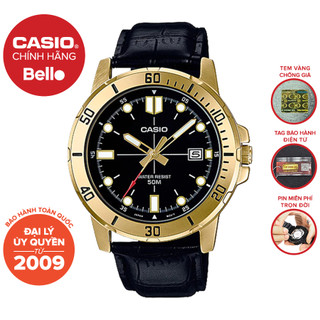 Đồng hồ Nam dây da Casio MTP-VD01GL-1EVUDF chính hãng bảo hành 1 năm Pin trọn đời