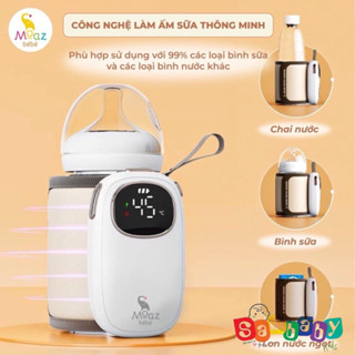 Túi Ủ Bình Sữa Tích Điện Di Động Moaz Bebe MB081