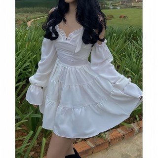 Pass đầm babydoll trễ vai (đặt được là còn hàng)