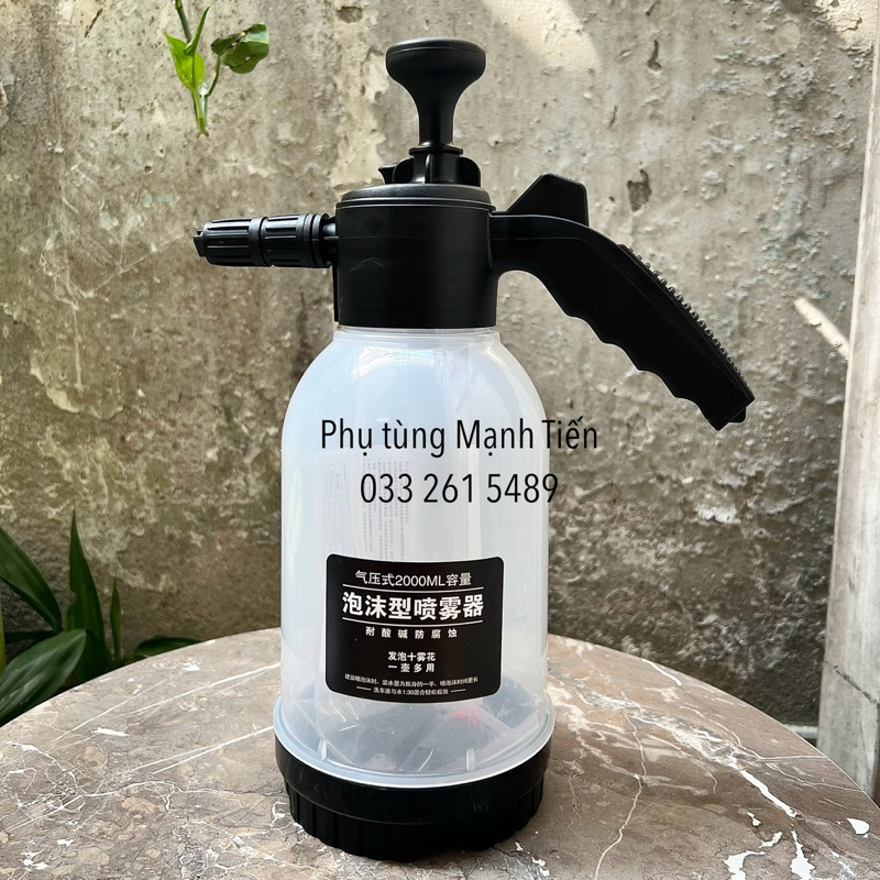 Bình xịt rửa xe / bình xịt bọt tuyết 2 lít