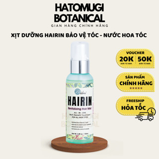 Xịt dưỡng tóc HAIRIN cách nhiệt bảo vệ tóc, dưỡng phục hồi tóc hư tổn, xịt thơm tóc 100ml