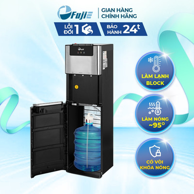 Cây nước nóng lạnh block nhập khẩu FUJIE WD7500C thiết kế bình âm tăng tính thẩm mỹ sang trọng