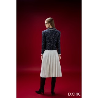 D.CHIC Chân váy len xếp ly MS: 388023