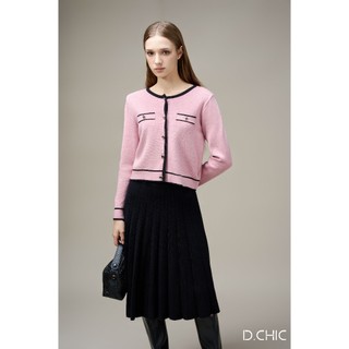 D.CHIC Chân váy len xếp ly MS: 388023