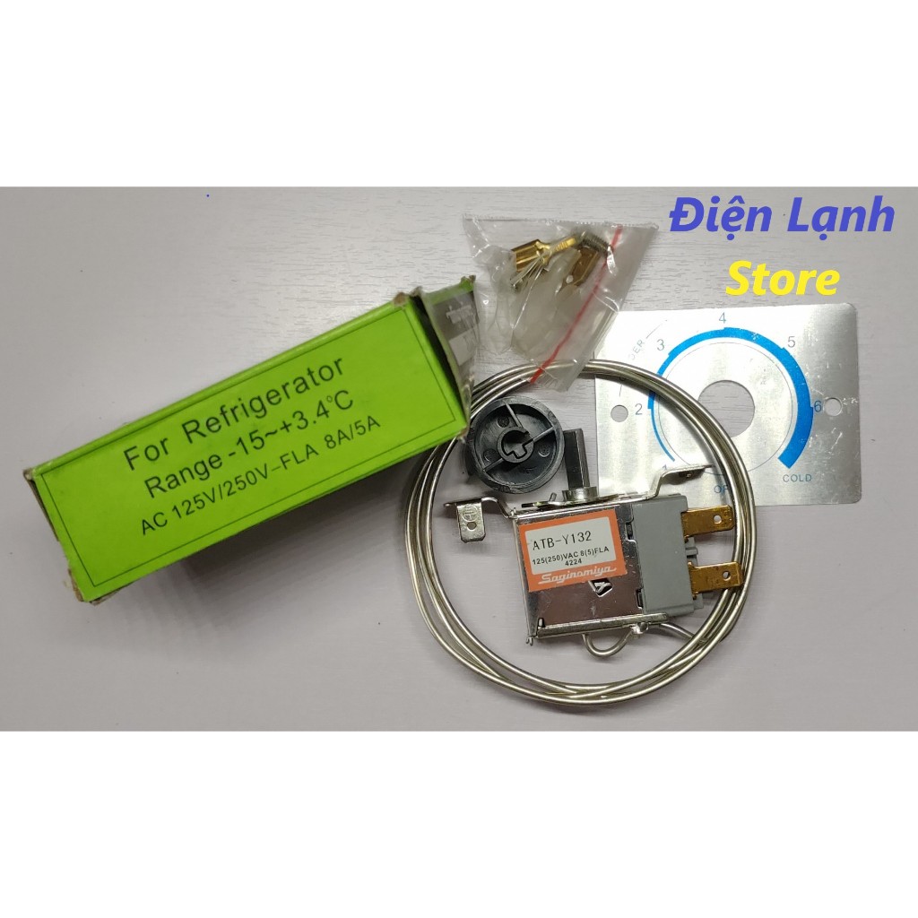 Thermostat, (tủ lạnh, tủ đông).