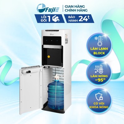 Cây Nước Nóng Lạnh Bình Âm Cao Cấp FujiE WD8500C làm lạnh block siêu tốc 2L/h, làm nóng 5L/h