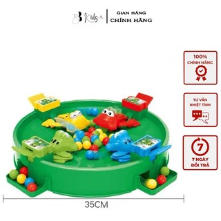 Bộ đồ chơi ếch ăn bi vui nhộn, ếch ăn kẹo cỡ to, trò chơi giải trí hungry frogs
