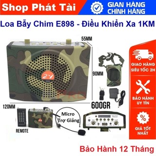 Máy Trợ Giảng, Có Điều Khiển Và Mic Trợ Giảng, Bảo Hành 6 Tháng, Loa Dụ Chim, Loa Săn