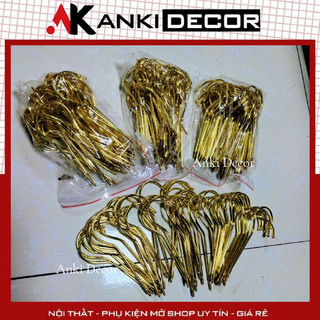 Đầu móc vàng dài, đầu móc treo quần áo thay thế đầu móc cũ
