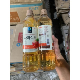 Chai 500ml Giấm táo Hàn Quốc Daesang