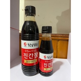 Nước tương deasang hàn quốc chai 200ml, 500ml