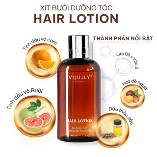 Xịt mọc tóc VIJULLY - Tinh dầu bưởi kích thích tóc mọc nhanh 150ml